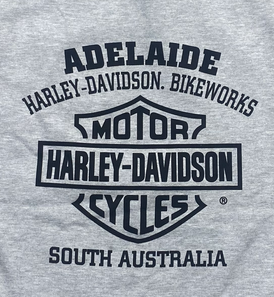 Adelaide Harley-Davidson B&S Hoodie - Grey