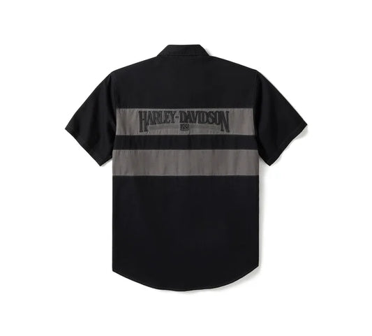 Harley-Davidson Iron Bond S/S Shirt - Black/Grey