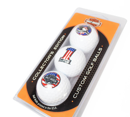 Harley-Davidson Collector's Edition Golf Ball Tri-pack