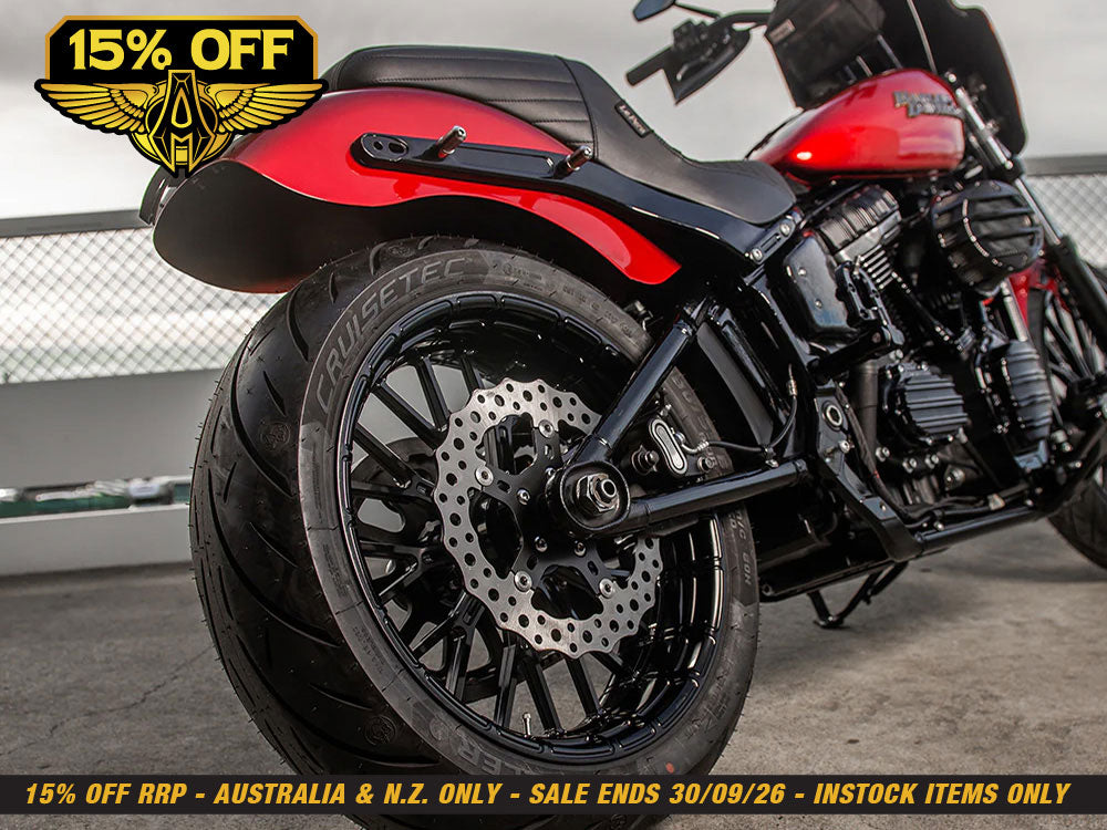 11.8in. Front Jagged Disc Rotor. Fits Dyna 2006-2017, Softail 2015up, Sportster 2014-2021 & Some Touring 2008up.