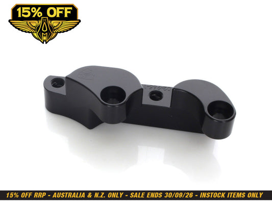 Replacement Big Brake Caliper Mount. Fits Softail 2000-2014 & Dyna 2000-2005 with OEM 11.5in. Disc.