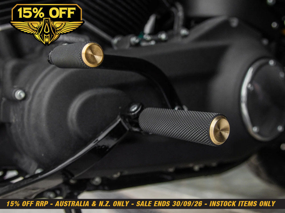 Knurled Fusion Shiftpeg - Brass
