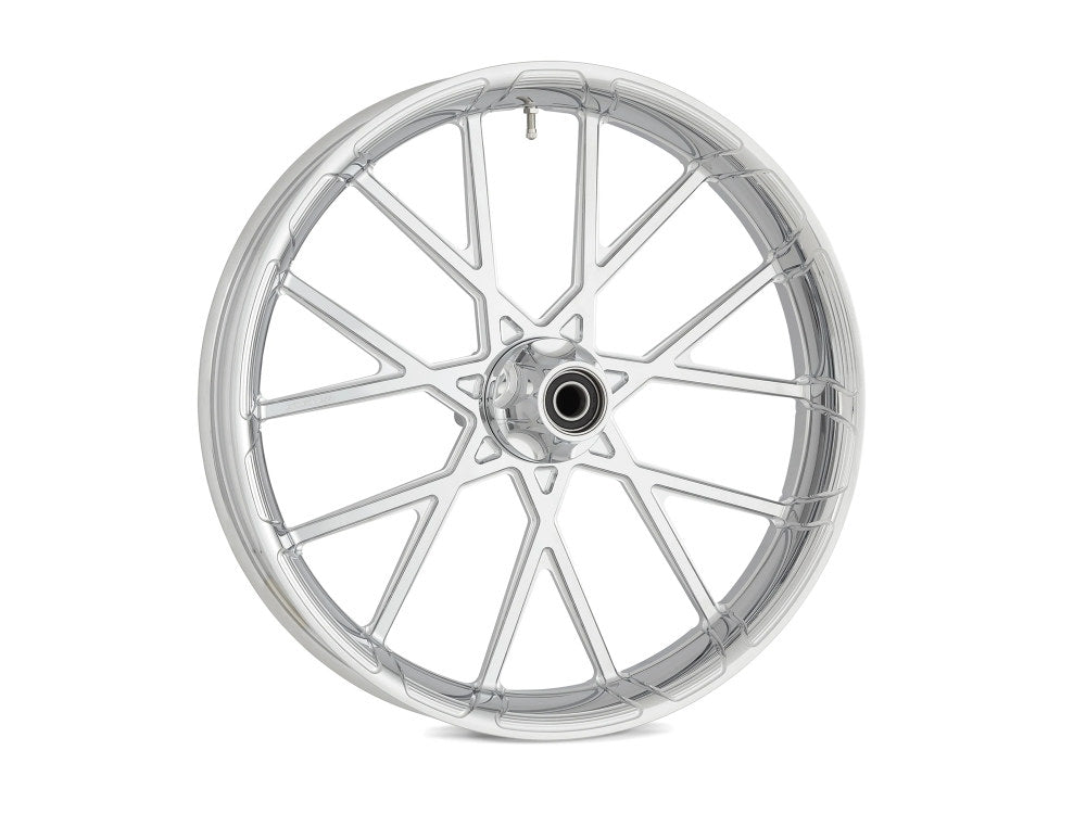 18in. x 5-1/2in. ProCross Rear Wheel with Hub - Chrome. Fits Fat Bob 2018-2024