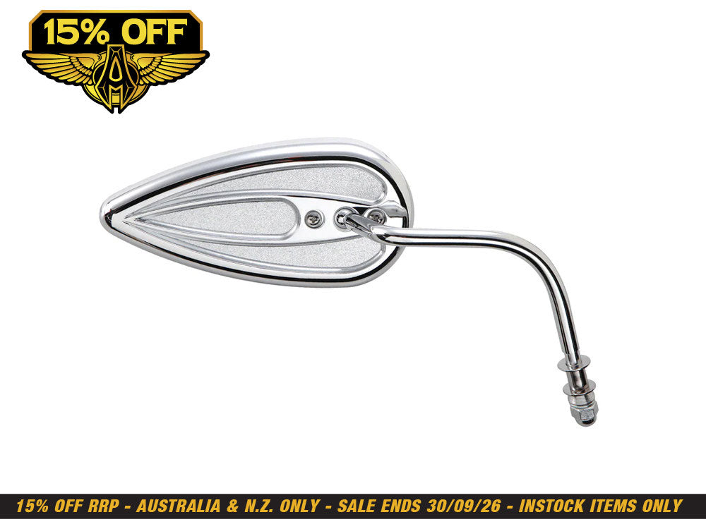 Scoop Micro Mirror - Chrome. Fits Right.