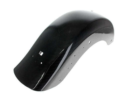 Carbon Rear Fender - Gloss Finish. Fits Touring 2009up with OEM Lighting