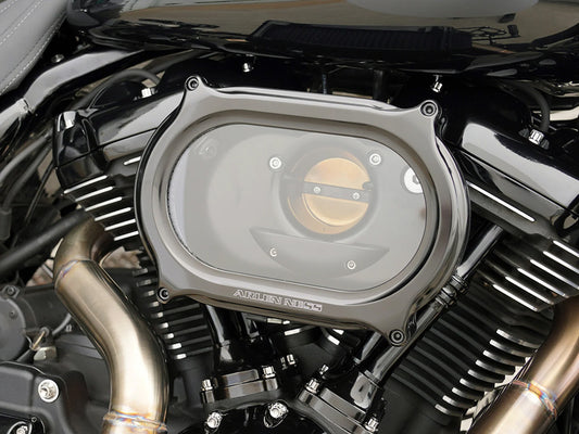 Method Oval Performance Air Cleaner Kit - Black. Fits CVO Touring 2023up, Street Glide & Road Glide 2024up, Touring 2025up & Softail 2025up