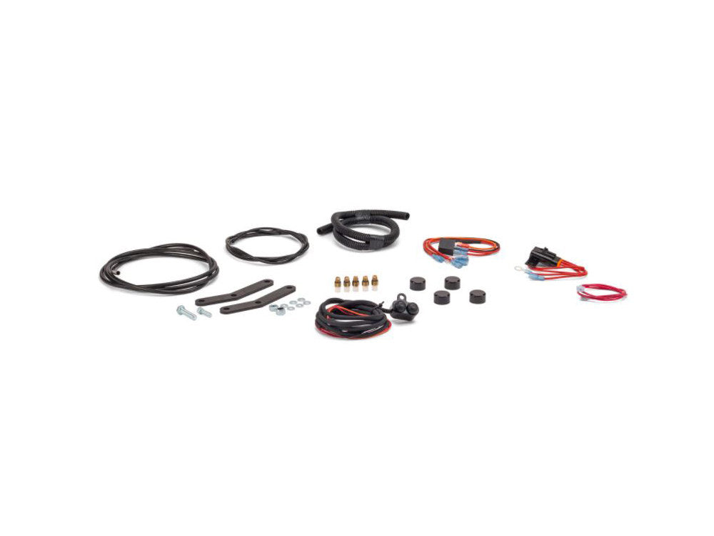 Rear Air Shock Absorbers - Black. Fits Trike 2009up.