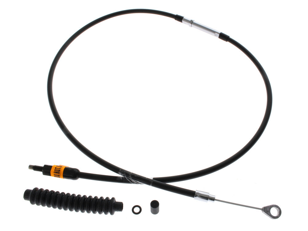 54in. Long Black Vinyl Clutch Cable. Fits Sportster 1986-2021