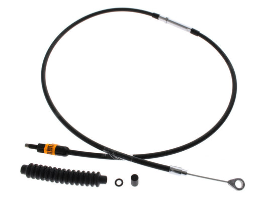 54in. Long Black Vinyl Clutch Cable. Fits Sportster 1986-2021