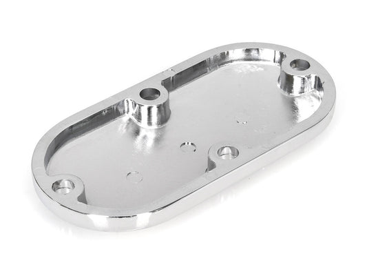 Live to Ride Primary Inspection Cover - Chrome. Fits Softail 1986-2006 & Dyna Wide Glide 1993-2005.