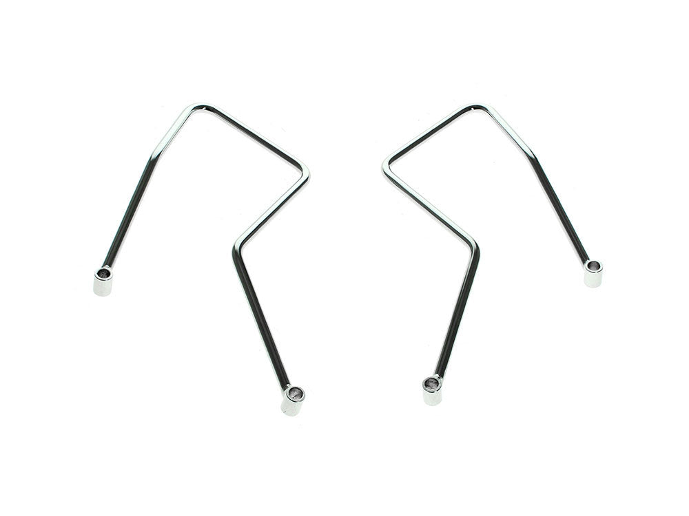 Saddlebag Supports - Chrome. Fits FX 1971-1985 & FXWG 1980-1986