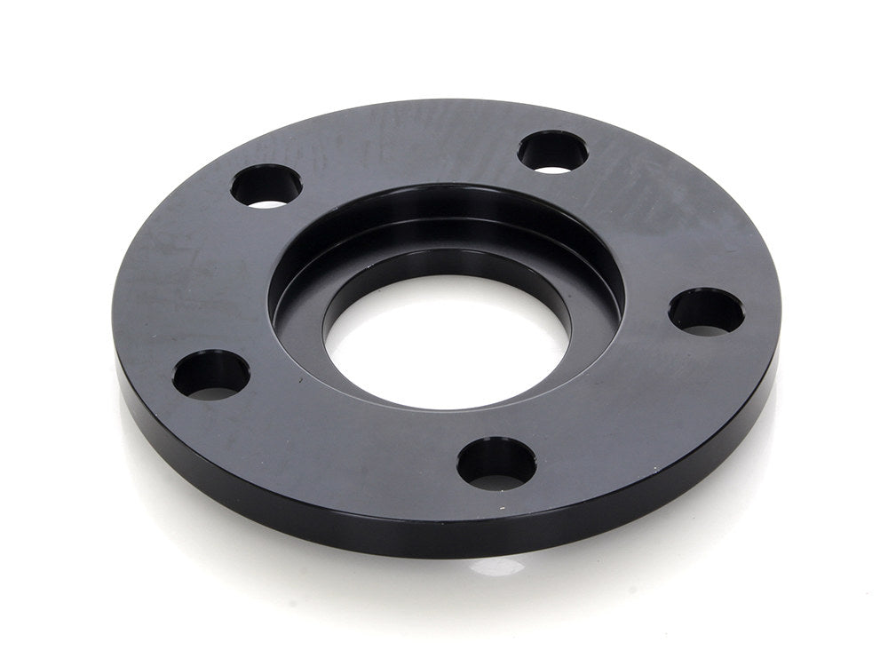 5/16in. Pulley Spacer with Lip. Fits H-D 2000up Wheels. Gloss Black.