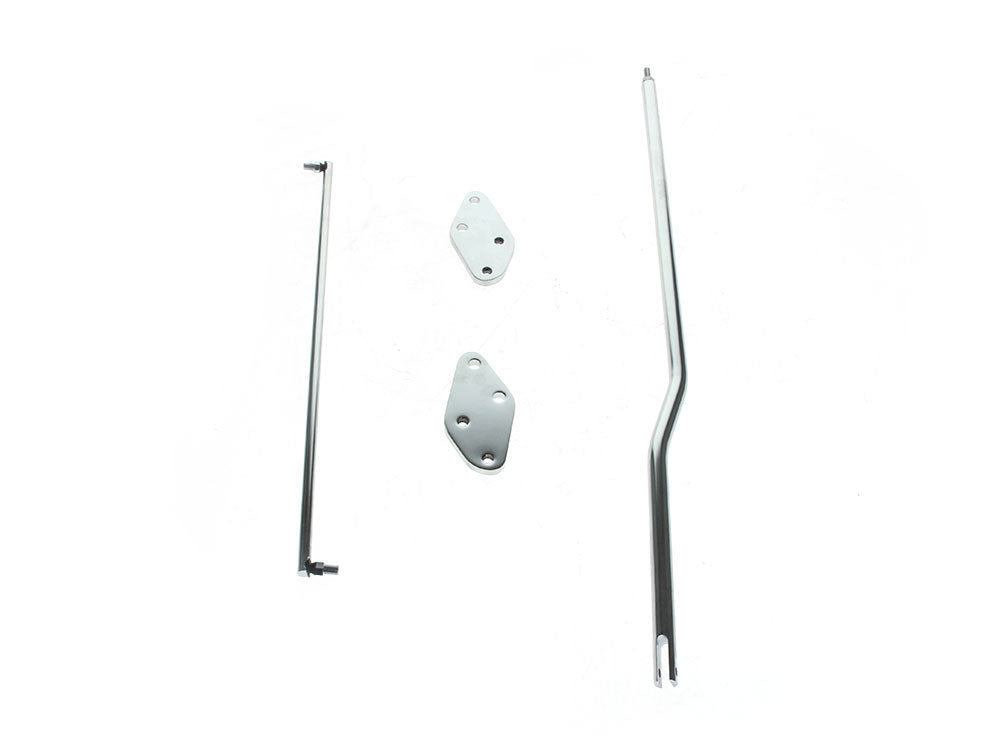 2in. Forward Control Extension Kit - Chrome. Fits Dyna Wide Glide 2003-2017 or When Extending # BAI-D35-0218