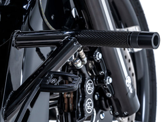 Front Brawler Crash Bar Kit - Black. Fits Touring 2014-2023