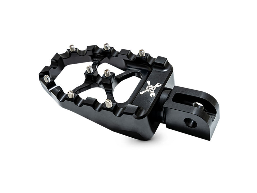 MX Evolution Footpegs - Black. Fits Softail 2018up Rear Passenger