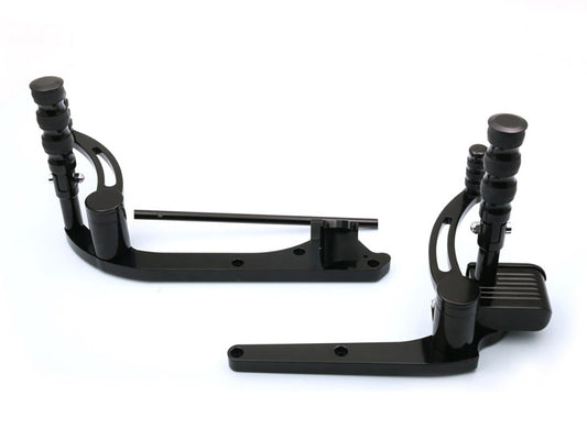 GMA Forward Controls by BDL. Black Finish. Fits Street 500 2016-2020.