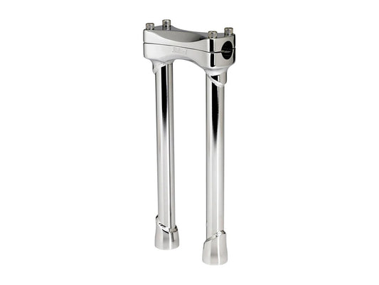 12in. Straight Murdock Risers - Chrome. Fits 1in. Handlebar