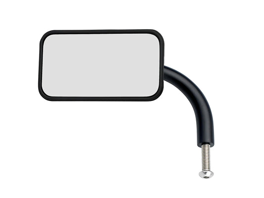 Rectangular Utility Mirrors - Satin Black. Left and Right Set