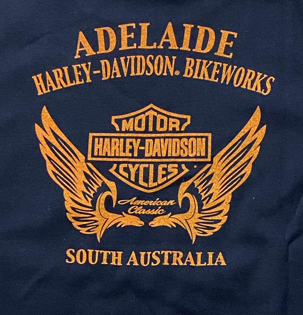 Adelaide Harley-Davidson Womens Black Bar & Shield Tee