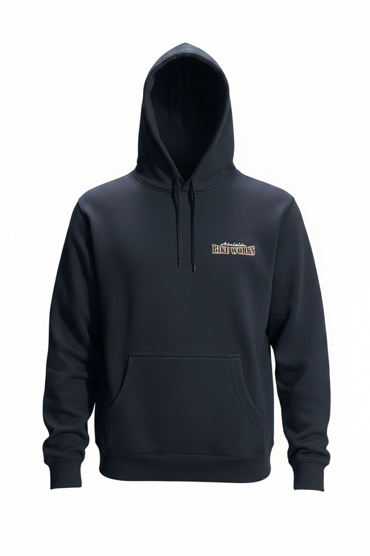 Adelaide Bike Works Original Skeleton Hoodie