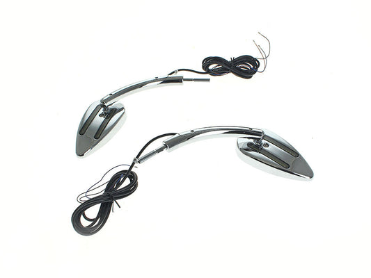 LED Mirrors Run/Turn - Chrome.