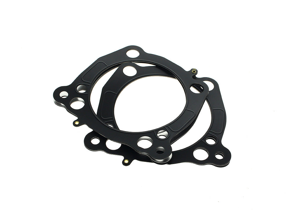 0.030in. Thick MLX Cylinder Head Gaskets. Fits Touring 2017up & Softail 2018up with 4.500in. Big Bore Kit.