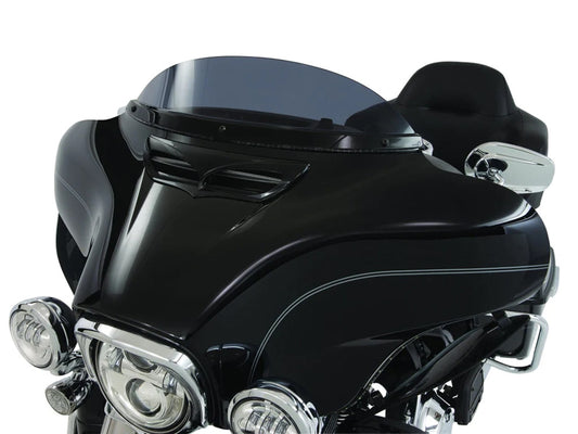 Horizon LED Windshield Trim with Sequential Amber Turn, White Run & Smoke Lens - Black. Fits Touring 2014-2023