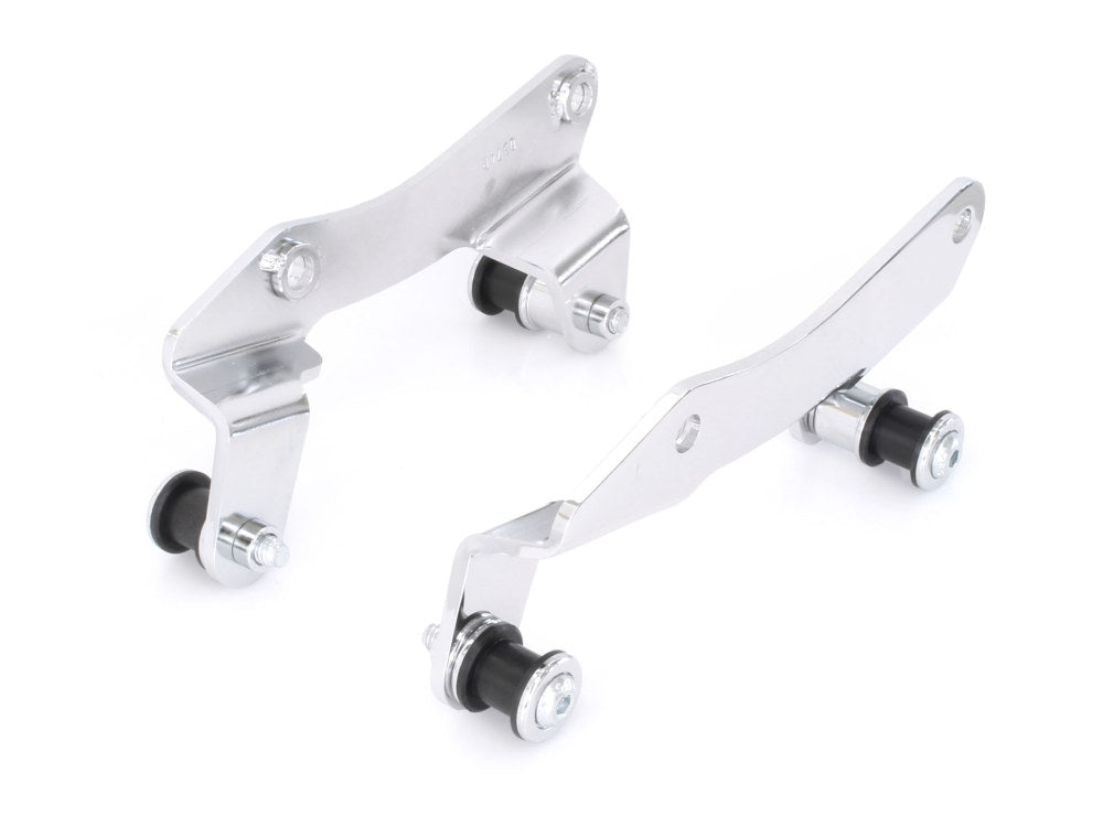 Quick Detachable Sissy Bar Mount Kit - Chrome. Fits Touring 2014up.