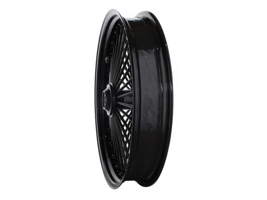 21in. x 3.5in. Mammoth Fat Spoke Front Wheel - Gloss Black. Fits Softail Breakout 2013up.