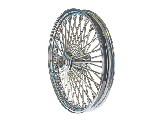 21in. x 3.5in. Mammoth Fat Spoke Front Wheel - Chrome. Fits Softail Heritage 2007-2010, Deluxe 2007-2010 & Fatboy 2008-2010