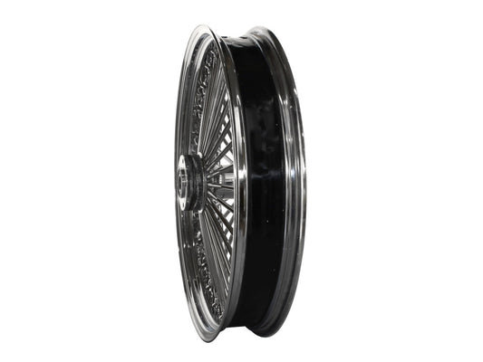 21in. x 3.5in. Mammoth Fat Spoke Front Wheel - Chrome. Fits Touring 2008up