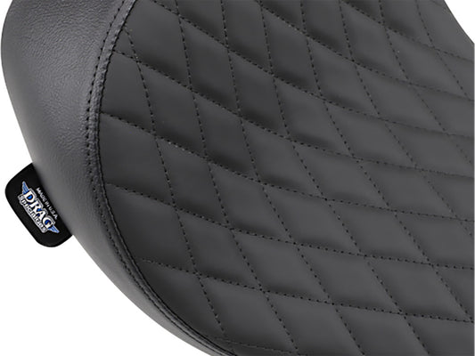 Solo Seat with Black Diamond Lattice Stitch. Fits Dyna 2006-2017