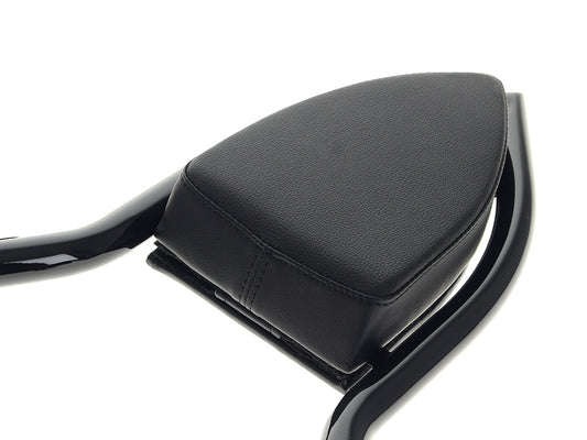 Diablo Sissy Bar Backrest - Gloss Black. Fits Touring 2009up.
