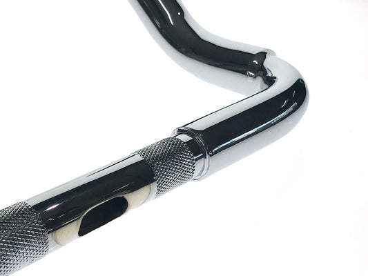 14in. x 1-1/2in. GT Pico Handlebar - Chrome. Fits Ultra Models 1996-2024 and Street Glide 1996-2023