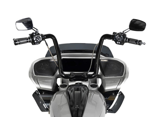 14in. x 1-1/2in. Drifter Series Handlebar - Gloss Black. Fits CVO Road Glide 2023up & Road Glide 2024up
