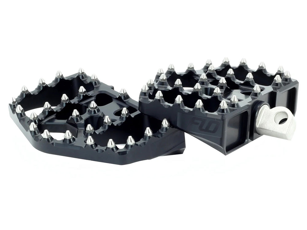 V4 MX Mini Floorboards with HD Male Mount - Black.