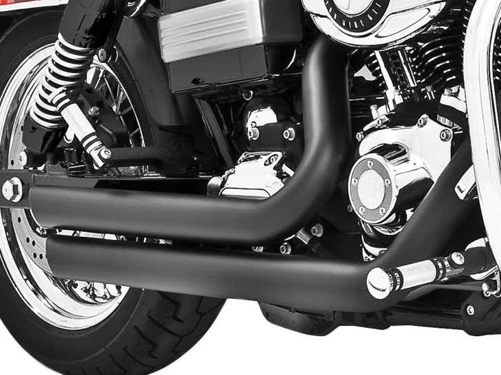 Amendment Exhaust - Black. Fits Dyna 2006-2017.