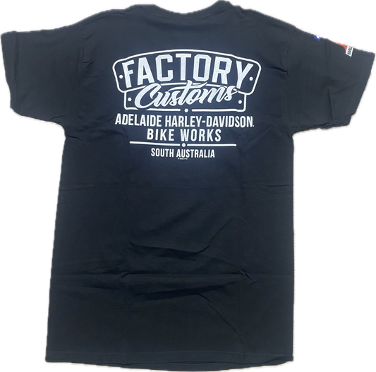 Adelaide Harley-Davidson B&S Factory Customs Tee
