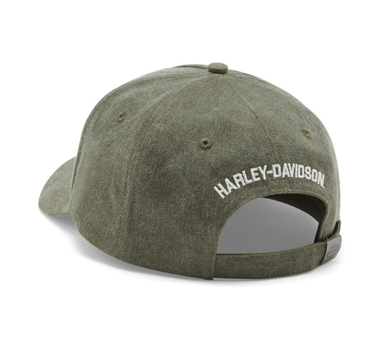 Harley-Davidson Live By It Switchback Adjustable Cap - Grape Leaf