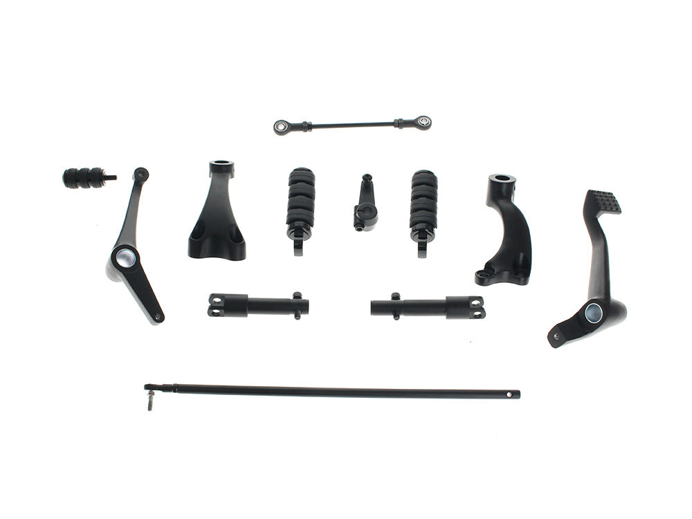 Forward Controls - Black. Fits Sportster 2014-2021