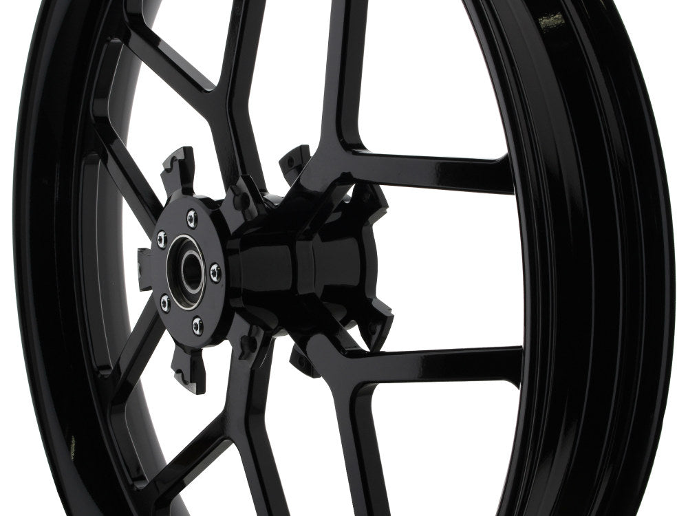 26in. x 3.75in. VRXE/Night Rod Replica Wheel - Gloss Black. Fits V-Rod 2008-2017.