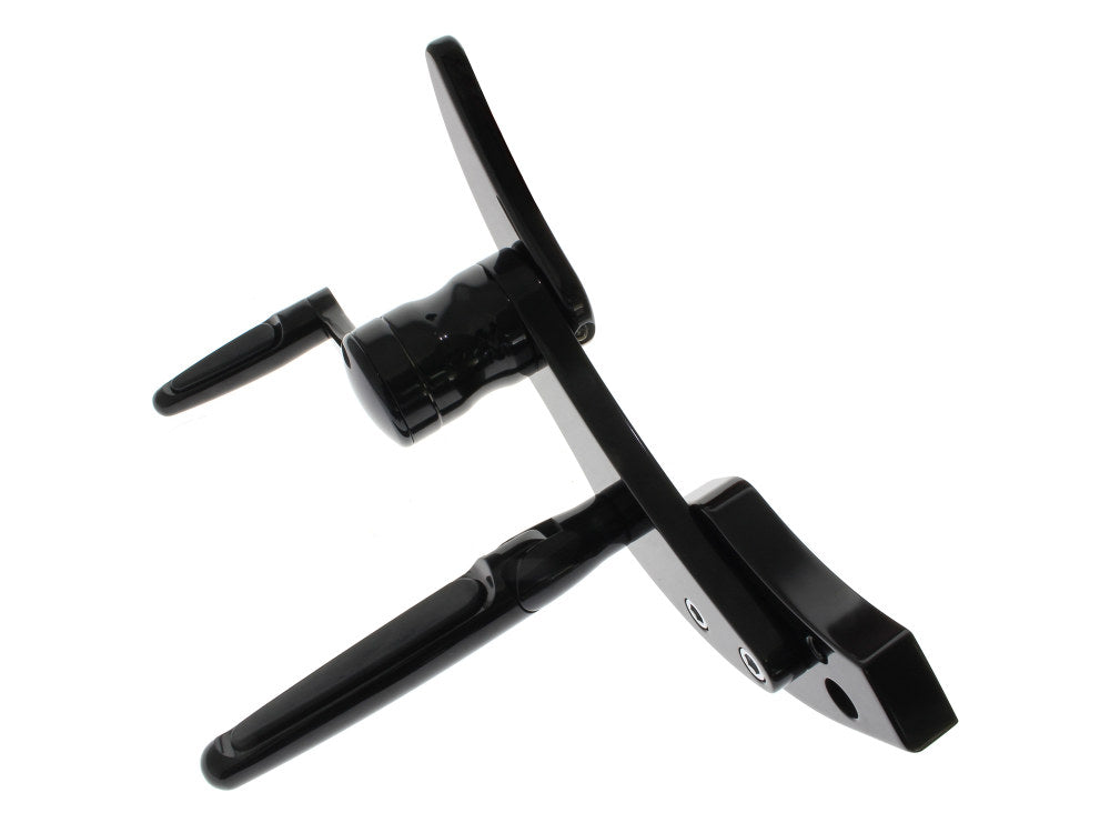 Forward Controls - Rubber Inlay - Black. Fits Softail 2018up. Length Adjustable.