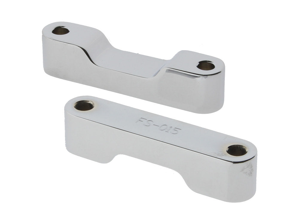 Fender Spacer Kit - Chrome. Fits Touring 2014-2023 with 21in. Wheel & Custom Fender