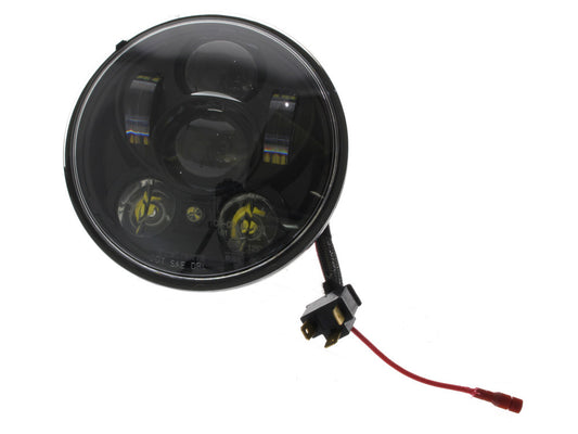 50w 5-3/4in. Headlight with Parker Light - Black. Fits most Yamaha.