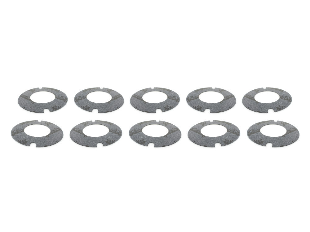 Generator Mounting Gasket - Pack of 10. Fits Big Twin & Sportster 1958-1983.