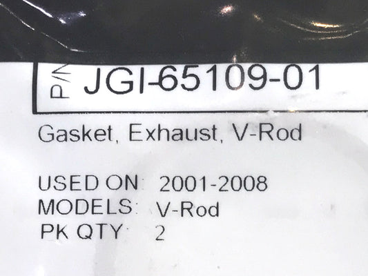 Exhaust Gasket Kit. Fits V-Rod 2002-2008.