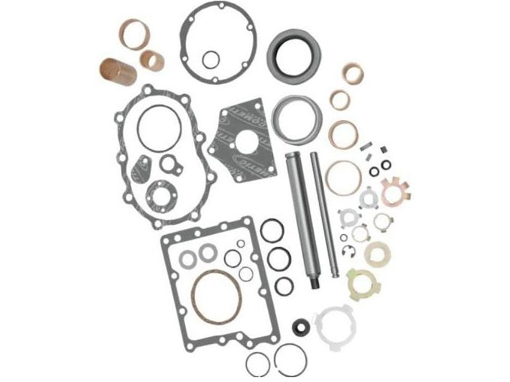 Transmissiom Rebuild Kit. Fits 4Spd Big Twin 1936-Early 1976.