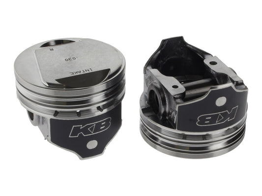 +.030in. Dome Top Pistons with 9.6:1 Compression Ratio. Fits Big Twin 1984-1999 with Evo Engine.