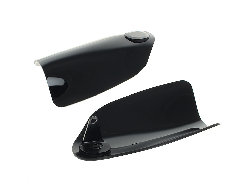 Handguards - Black. Fits Big Twin Models 2002up with Hydraulic Clutch