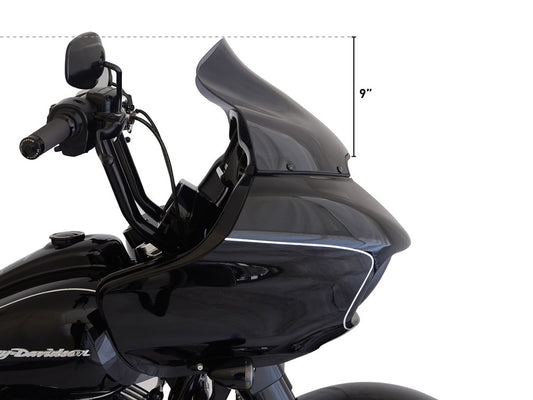 14in. Sports Flare Windshield - Dark Smoke Tint. Fits Road Glide 2015-2023